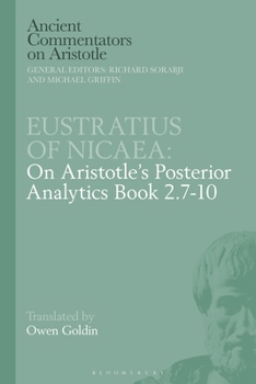 Hardcover Eustratius on Aristotle's Posterior Analytics Book 2.7-10 Book