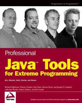 Paperback Professional Java Tools for Extreme Programming: Ant, XDoclet, JUnit, Cactus, and Maven Book
