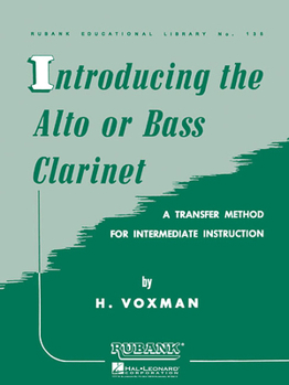 Paperback Introducing the Alto or Bass Clarinet Book