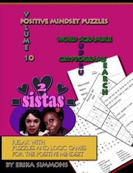 Paperback Positive Mindset Puzzles: Volume 10 Book