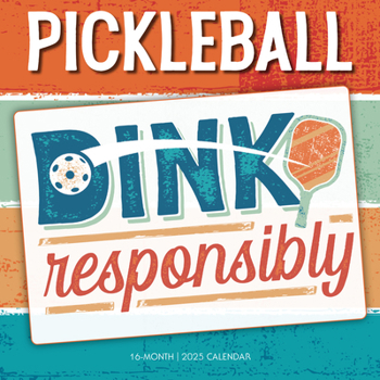 Office Product 2025 Pickleball Wall Calendar Book