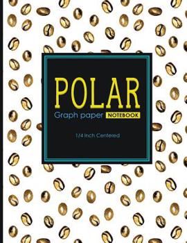 Paperback Polar Graph Paper Notebook: 1/4 Inch Centered: Technical Sketchbook For Engineers and Designers, 8.5 x 11, 100 pages Book