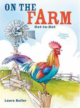 Paperback On the Farm Dot-To-Dot Book