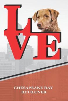 Paperback Chesapeake Bay Retriever: Dog Love Park Isometric Dot Paper Notebook Book Is 120 Pages 6x9 Book