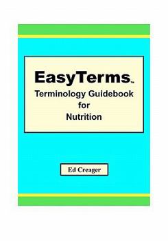 Paperback EasyTerms Terminology Guidebook for Nutrition Book