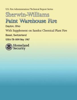 Paperback Sherwin-Williams Paint Warehouse Fire Book