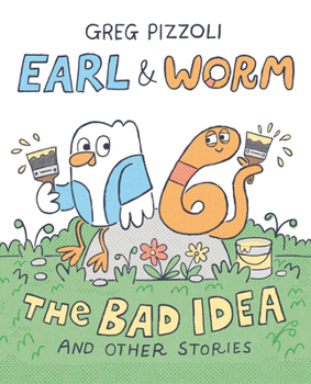 Library Binding Earl & Worm #1: The Bad Idea and Other Stories Book