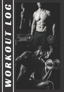 Paperback Workout Log: Workout book, Gym logbook Training journal, Workout journal Gift (110 pages 7x10) Cardio table Book