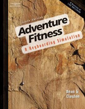 Paperback Adventure Fitness: A Keyboarding Simulation Book