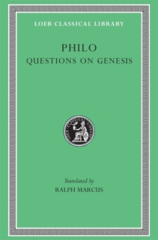 Hardcover Questions on Genesis [Greek, Ancient (To 1453)] Book