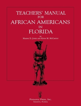 Paperback Teachers' Manual for African Americans in Florida Book
