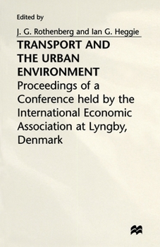 Paperback Transport and the Urban Environment Book