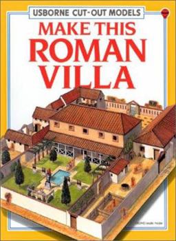 Paperback Cut Out Model Make This Roman Villa Book