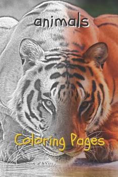 Paperback Animal Coloring Pages Book
