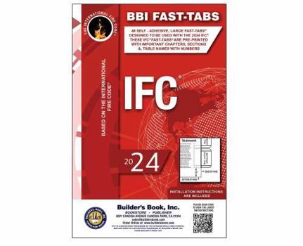 2024 International Fire Code (IFC) Fast Tabs