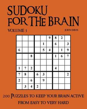 Paperback Sudoku for the Brain Volume 3 Book