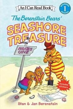 Paperback The Berenstain Bears' Seashore Treasure [With Stickers] Book