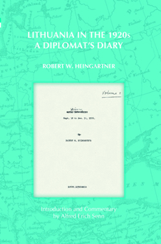 Paperback Lithuania in the 1920s: A Diplomat's Diary Book