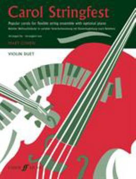 Paperback Carol Stringfest: Violin Duet Book