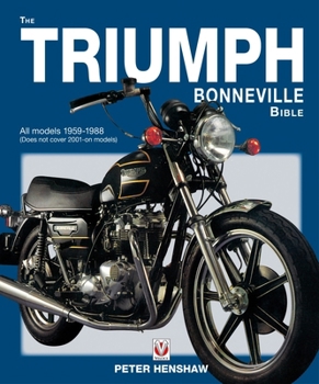 Paperback The Triumph Bonneville Bible (59-88) Book