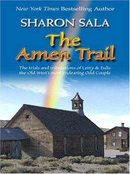 Hardcover The Amen Trail [Large Print] Book