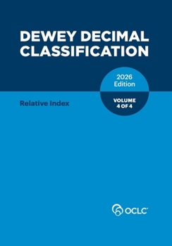 Paperback Dewey Decimal Classification, 2026, Vol 4 of 4 Book