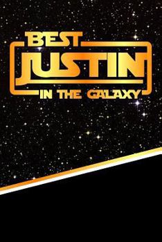 Paperback The Best Justin in the Galaxy: Isometric Dot Paper Drawling Notebook Feature 120 Pages 6x9 Book