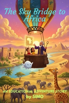 The Sky Bridge to Africa: A magical educational adventure where two kids, a wise professor, and a playful cloud soar across Africa, discovering wonders, wildlife, and friendship along the Sky Bridge.