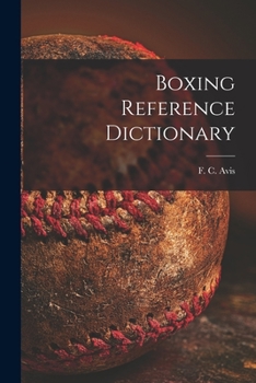 Paperback Boxing Reference Dictionary Book