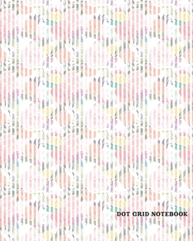 Paperback Dot Grid Notebook: Design Book, Work Book, Planner, Dotted Journal, Dot Matrix, Sketch Book, Math Book, 5mm Dots- 104 pages (Dot paper) Book