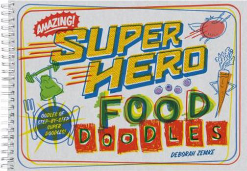 Spiral-bound Super Food Doodles Book