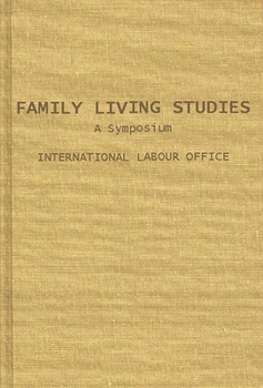 Hardcover Family Living Studies, a Symposium. Book