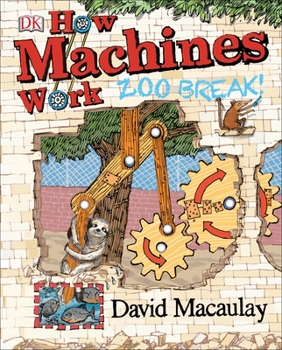 Hardcover How Machines Work: Zoo Break! Book