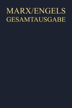 Hardcover Oktober 1889 bis November 1890 (Gesamtausgabe (MEGA)) (German Edition) [German] Book