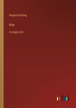 Paperback Kim: in large print Book