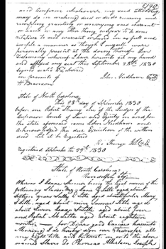 Paperback The Slave Deeds of Asheboro, NC: Volume I Book