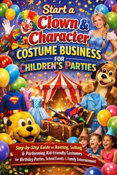 Start a Clown & Character Costume Business for Children’s Parties: Step-by-Step Guide to Renting, Selling & Performing Kid-Friendly Costumes for Birthday Parties, School Events & Family Entertainment