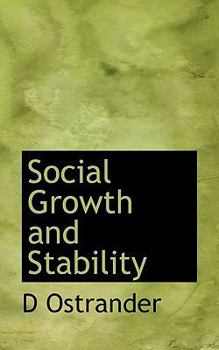 Paperback Social Growth and Stability Book