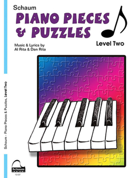 Paperback Piano Pieces & Puzzles: Level 2 Upper Elementary Level Book