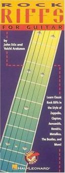 Paperback Rock Riffs for Guitar: English Edition Book