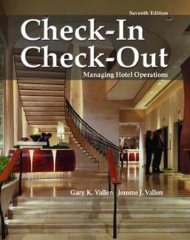 Hardcover Check In; Check Out: Managing Hotel Operations Book