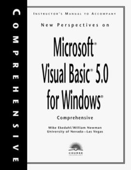 Paperback New Perspectives on MS Visual Basic 5: -Comprehensive Book