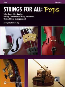 Paperback Strings for All -- Solo-Duet-Trio-Quartet with Optional Piano Accompaniment: Viola Book