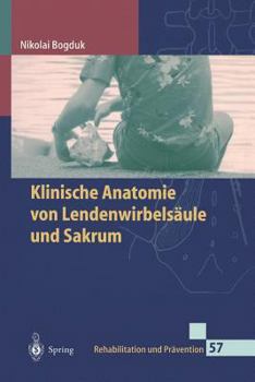 Paperback Klinische Anatomie Von Lendenwirbelsäule Und Sakrum [German] Book