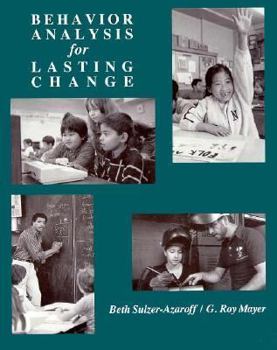 Hardcover Behavior Analysis for Lasting Change Book