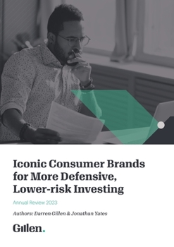 Paperback Iconic Consumer Brands for More Defensive, Lower-risk Investing Book
