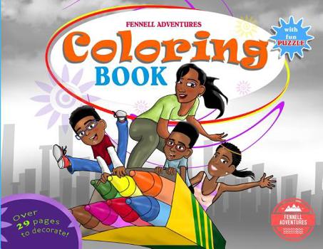 Paperback Fennell Adventures Coloring Book