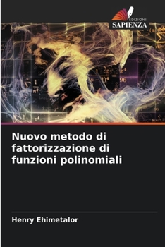 Paperback Nuovo metodo di fattorizzazione di funzioni polinomiali [Italian] Book