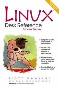 Paperback Linux Desk Reference Book