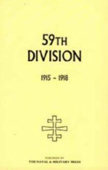 Paperback 59th DIVISION. 1915-1918 Book